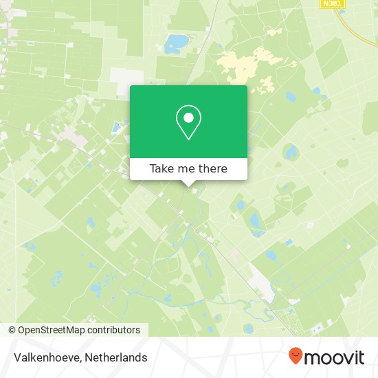 Valkenhoeve map