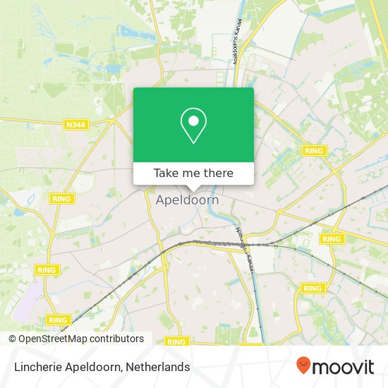 Lincherie Apeldoorn map