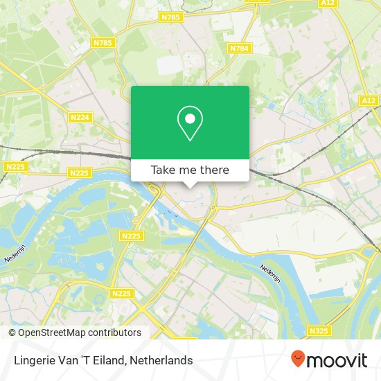 Lingerie Van 'T Eiland map