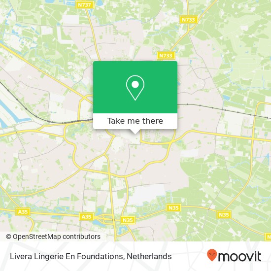 Livera Lingerie En Foundations map