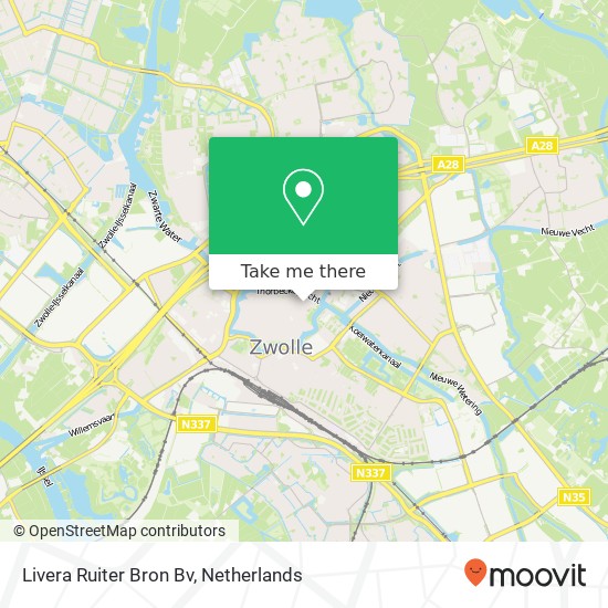 Livera Ruiter Bron Bv map