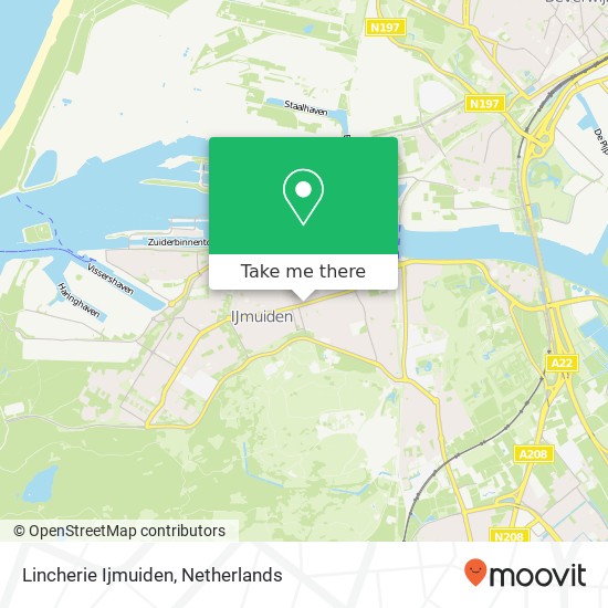 Lincherie Ijmuiden Karte