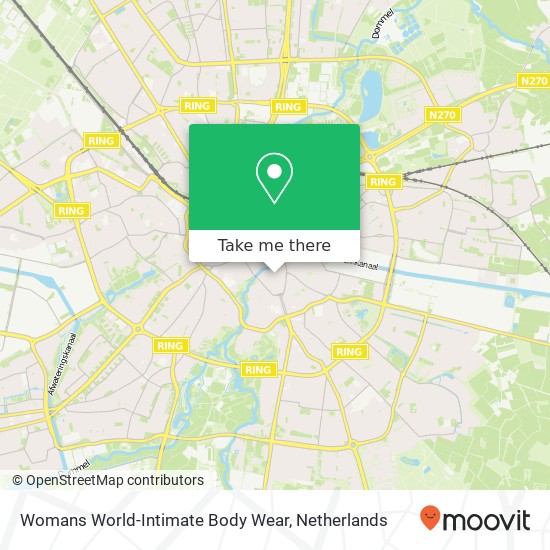 Womans World-Intimate Body Wear map