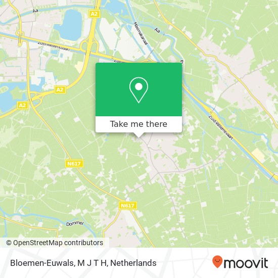 Bloemen-Euwals, M J T H map