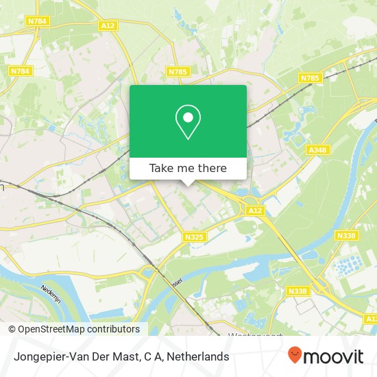 Jongepier-Van Der Mast, C A map