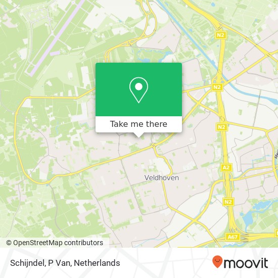 Schijndel, P Van map