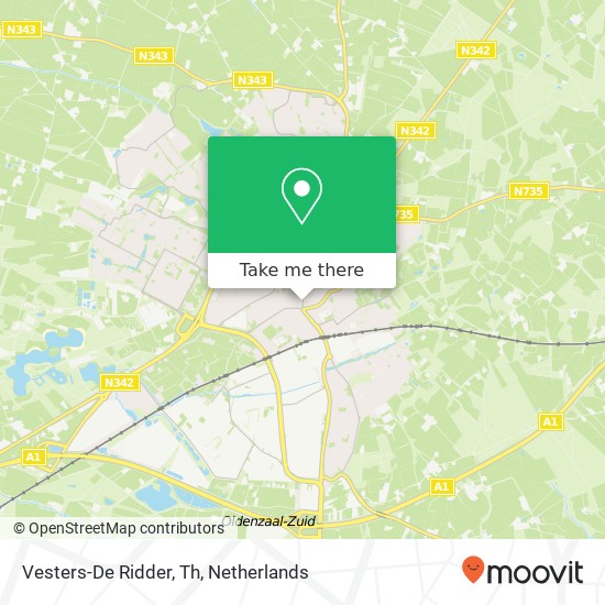 Vesters-De Ridder, Th map
