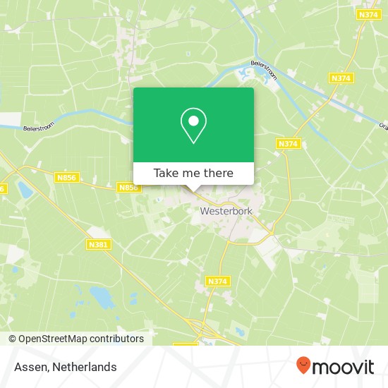 Assen map