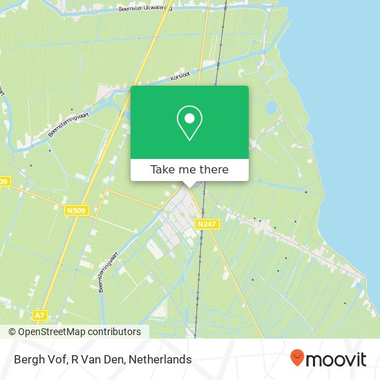 Bergh Vof, R Van Den map