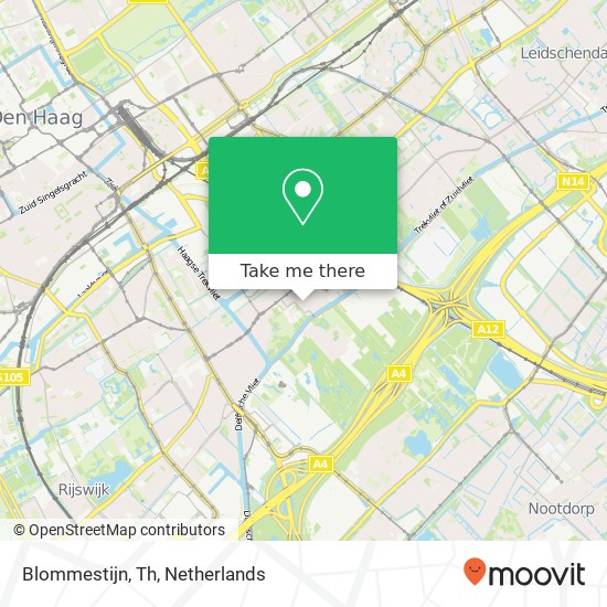 Blommestijn, Th map