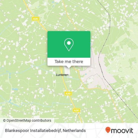 Blankespoor Installatiebedrijf Karte