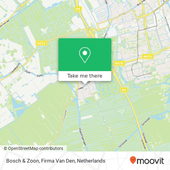 Bosch & Zoon, Firma Van Den map