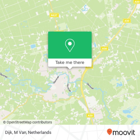 Dijk, M Van map