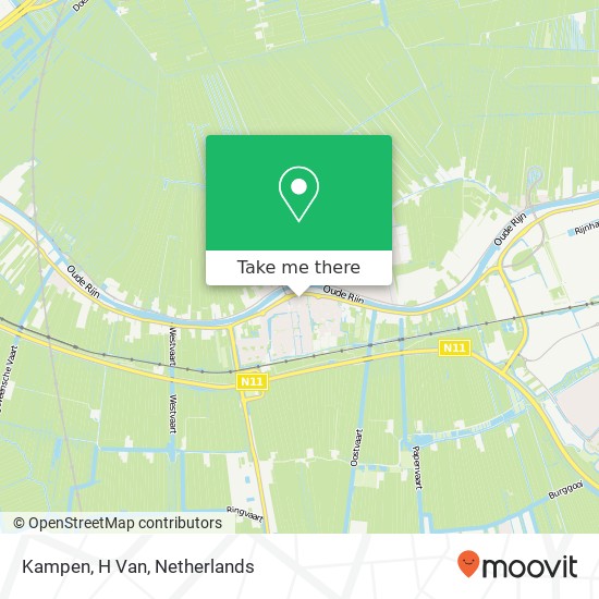 Kampen, H Van map