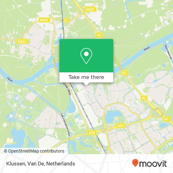 Klussen, Van De map
