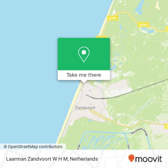 Laarman Zandvoort W H M map
