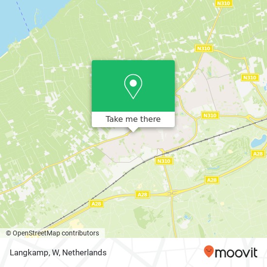 Langkamp, W map