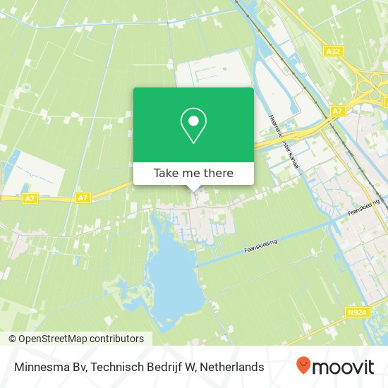 Minnesma Bv, Technisch Bedrijf W map