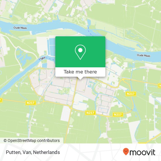 Putten, Van map