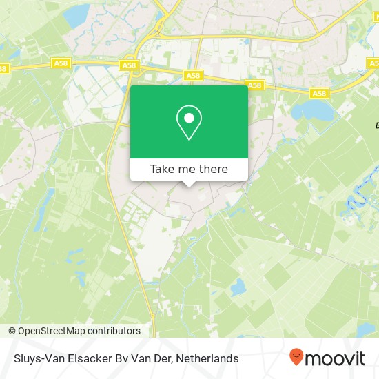 Sluys-Van Elsacker Bv Van Der map