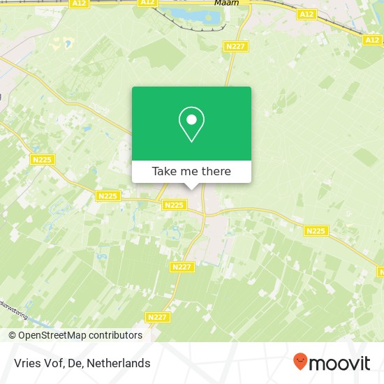 Vries Vof, De map