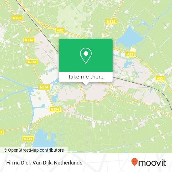 Firma Dick Van Dijk map