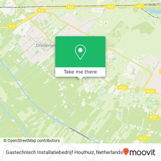 Gastechnisch Installatiebedrijf Houthuiz Karte