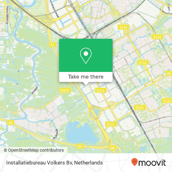 Installatiebureau Volkers Bv map