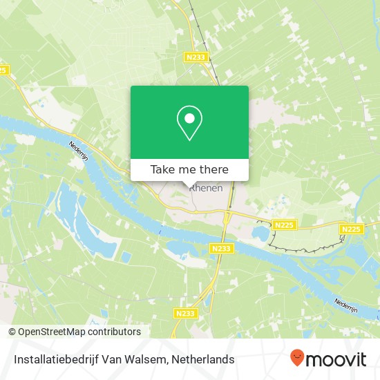 Installatiebedrijf Van Walsem Karte