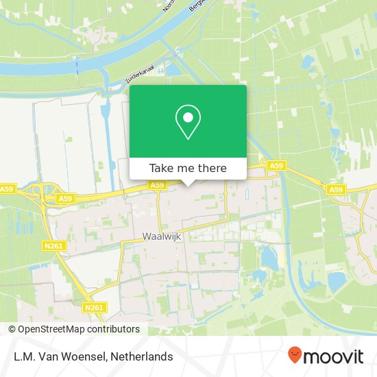L.M. Van Woensel map