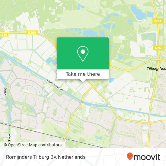 Romijnders Tilburg Bv Karte