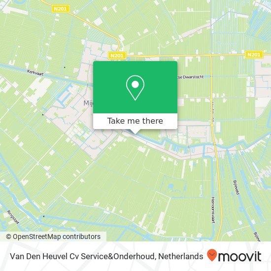 Van Den Heuvel Cv Service&Onderhoud map