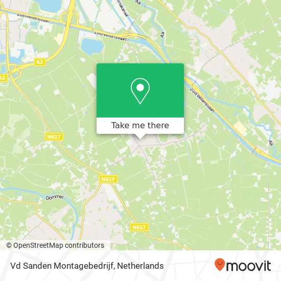 Vd Sanden Montagebedrijf map