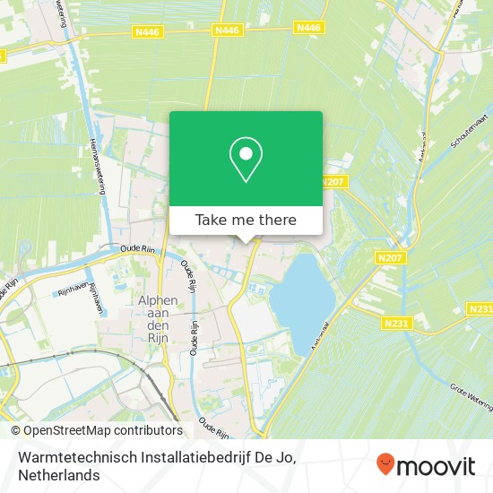 Warmtetechnisch Installatiebedrijf De Jo map