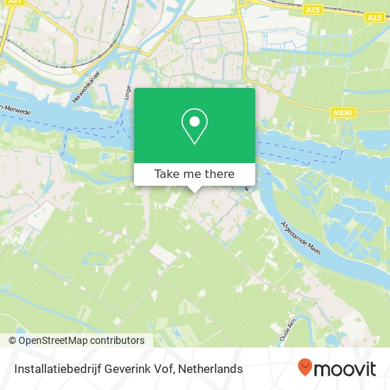 Installatiebedrijf Geverink Vof map