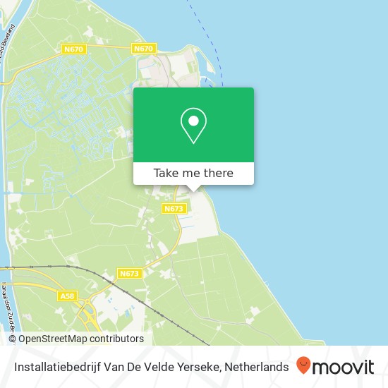 Installatiebedrijf Van De Velde Yerseke Karte