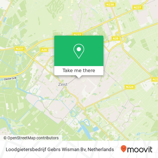 Loodgietersbedrijf Gebrs Wisman Bv map