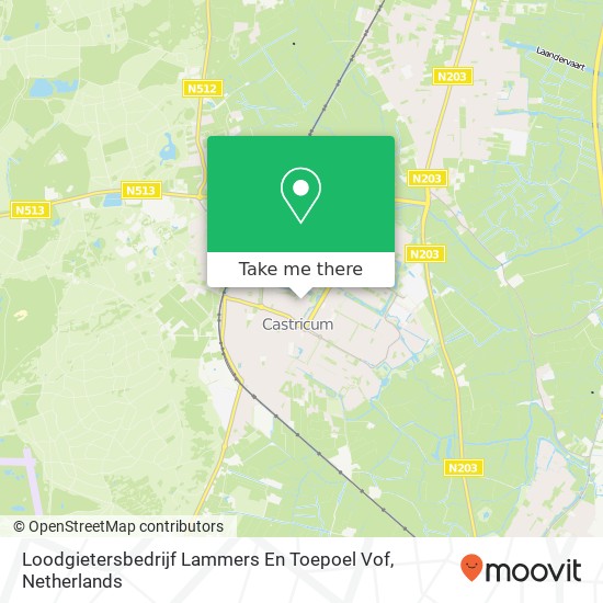 Loodgietersbedrijf Lammers En Toepoel Vof map