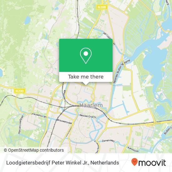 Loodgietersbedrijf Peter Winkel Jr. map