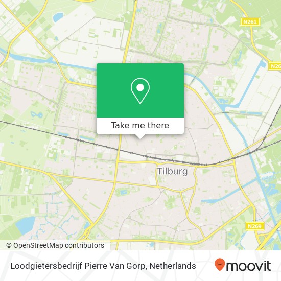 Loodgietersbedrijf Pierre Van Gorp map