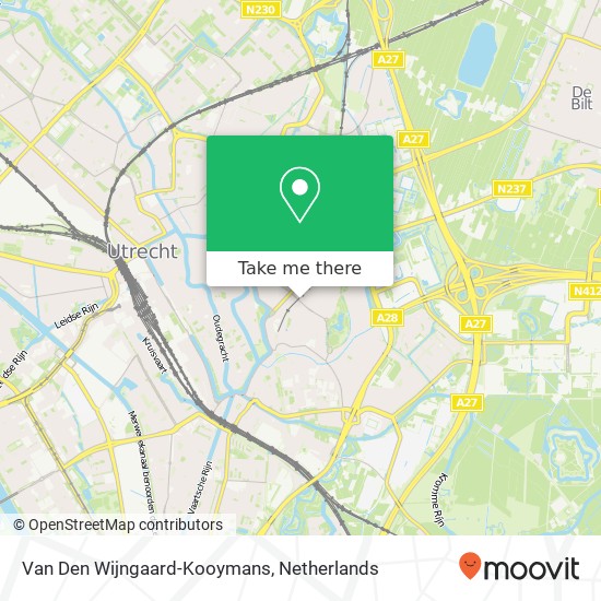 Van Den Wijngaard-Kooymans map