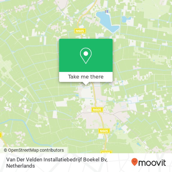 Van Der Velden Installatiebedrijf Boekel Bv Karte