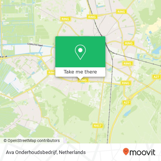 Ava Onderhoudsbedrijf map