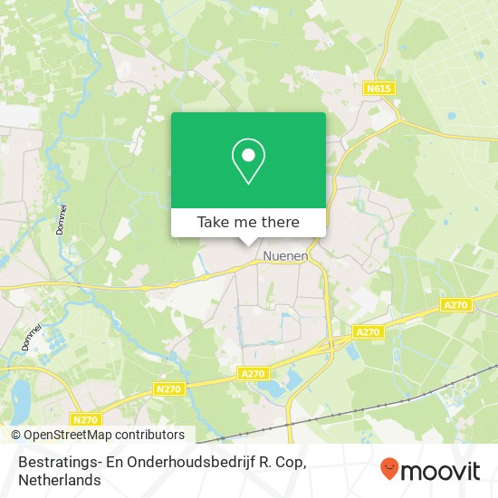 Bestratings- En Onderhoudsbedrijf R. Cop map