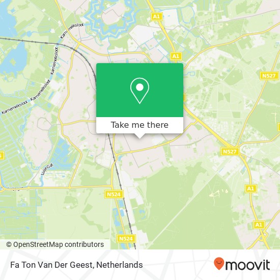 Fa Ton Van Der Geest map