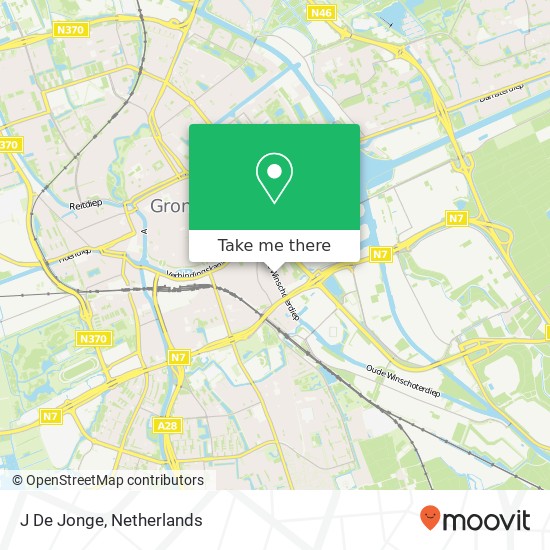 J De Jonge map