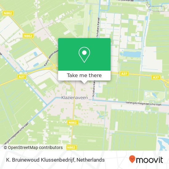 K. Bruinewoud Klussenbedrijf map