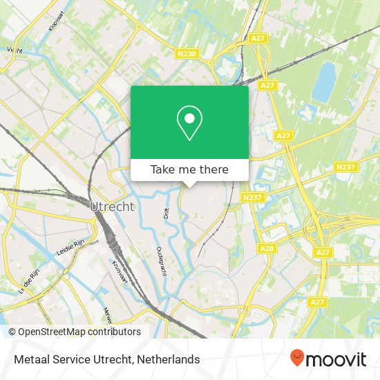 Metaal Service Utrecht map