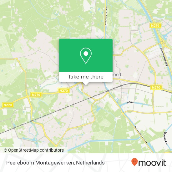 Peereboom Montagewerken map