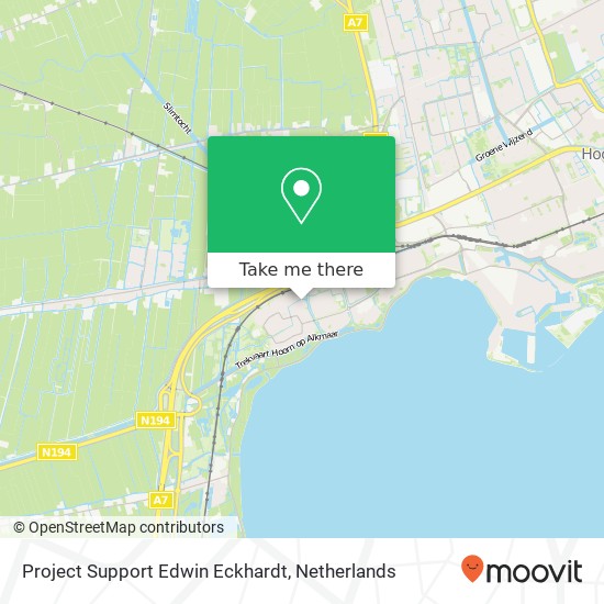 Project Support Edwin Eckhardt map